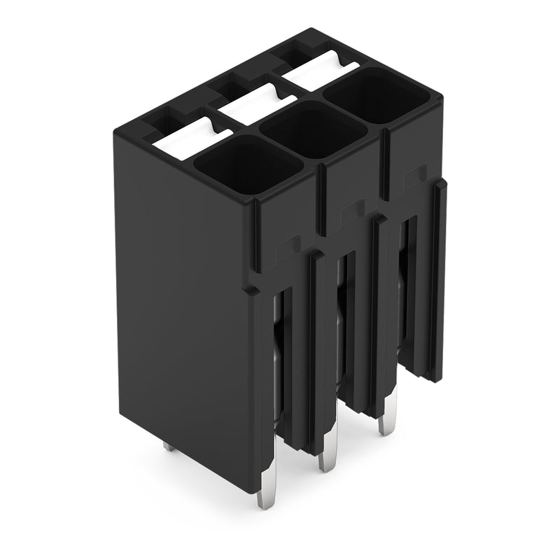 WAGO - Leiterplattenklemme THR-Leiterplattenklemme 2086-1103/997-605 Drücker,1,5mm²,sw − 1645 Stück
