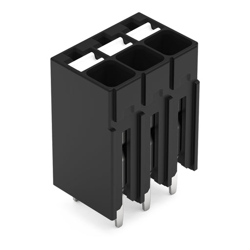 WAGO - Leiterplattenklemme THR-Leiterplattenklemme 2086-1103/997-605 Drücker,1,5mm²,sw − 1645 Stück