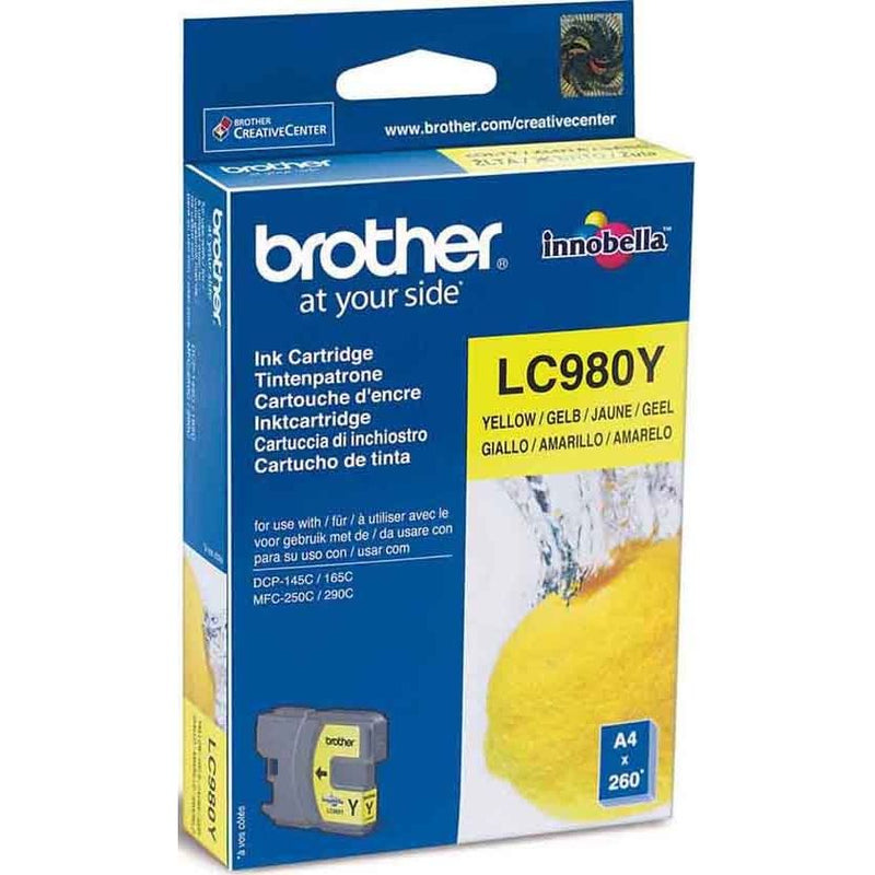 Brother - Verbrauchsmaterial für Telefax/Drucker/MFC Tintenpatrone LC-980Y ge