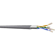 Draka Comteq (DNT) - Daten- und Kommunikationskabel UC300 S24 Kat.5e grau LSHF 60011535-Eca-T1000 4P F/UTP AWG24 − 1000 Meter