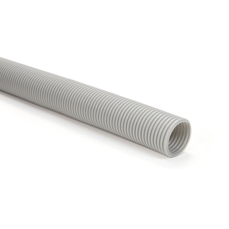 HellermannTyton - Kunststoff-Wellschlauch IWS-Wellrohr IWS17-PE-GY (50) grau − 50 Meter