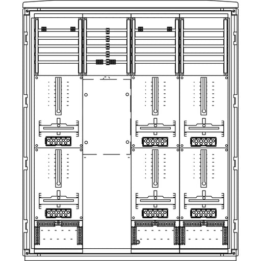 Elsta Mosdorfer - Zähler-Komplettschrank Zähleranschlusssäule ZS626.N1 A655-2 N1 6Z 3.HZ