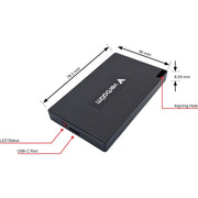 Verbatim - Speichermedium digital SSD 1TB USB 3.2 Typ A-C 32031 Metal Mini