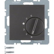 Berker - Raumthermostat Raumtemperaturregler 20261606 mit Wechsler