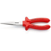 Knipex - Flachzange Flachrundzange 26 17 200 mit Schneide, 200mm