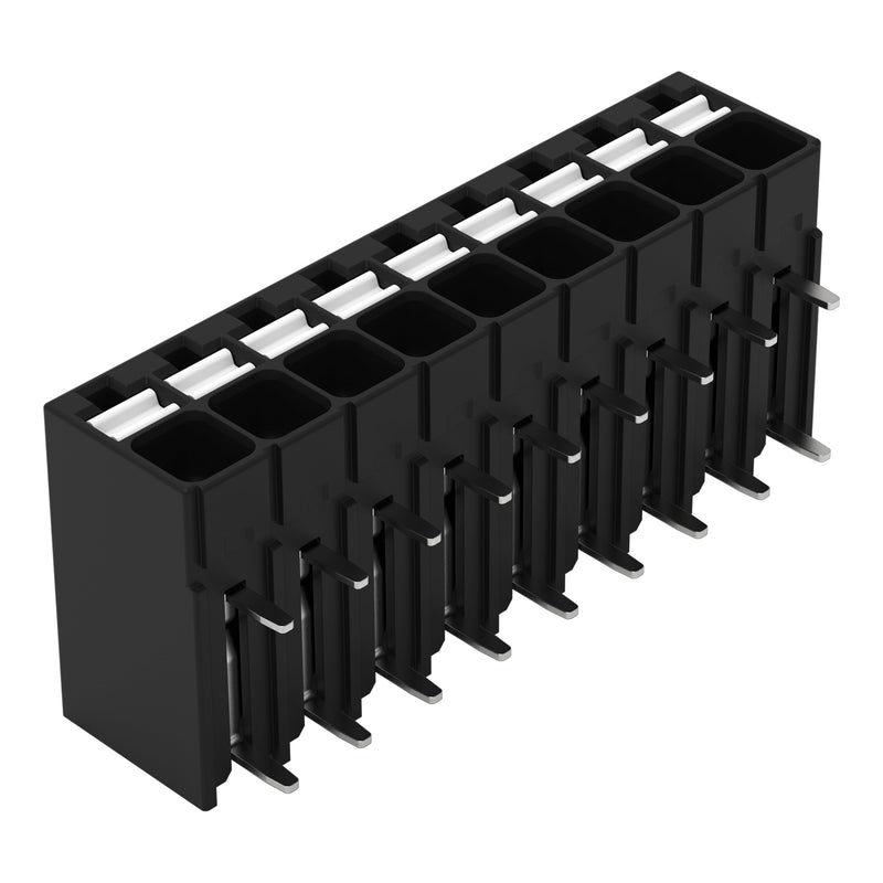 WAGO GmbH & Co. KG - Leiterplattenklemme THR-Leiterplattenklemme 2086-1209 Drücker,1,5mm²,sw − 96 Stück