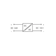 WAGO - Gleichstromversorgung Wandler 288-895 DC/DC f.Busklemme