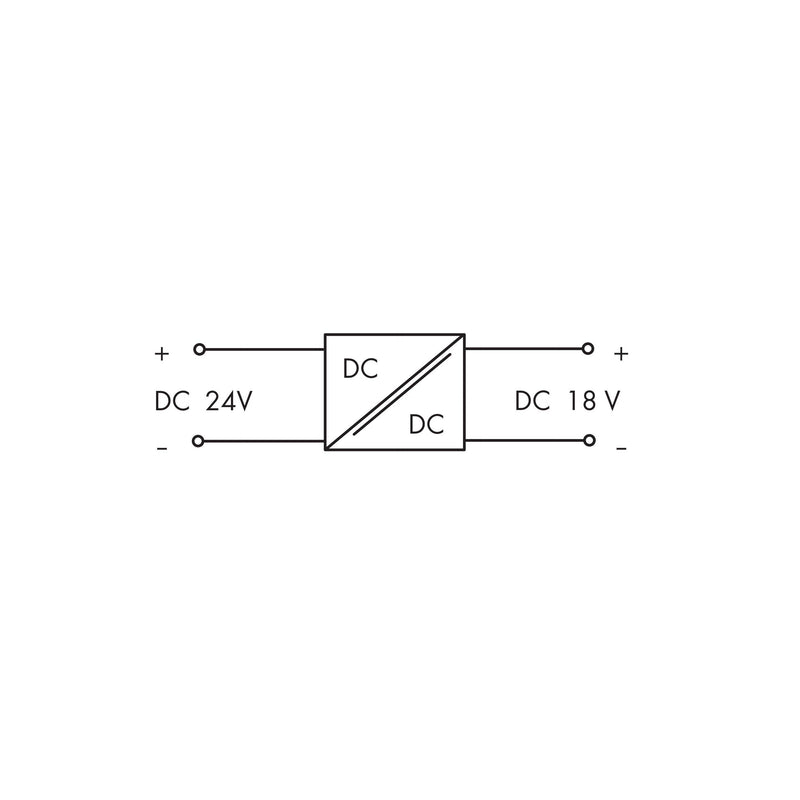 WAGO - Gleichstromversorgung Wandler 288-895 DC/DC f.Busklemme