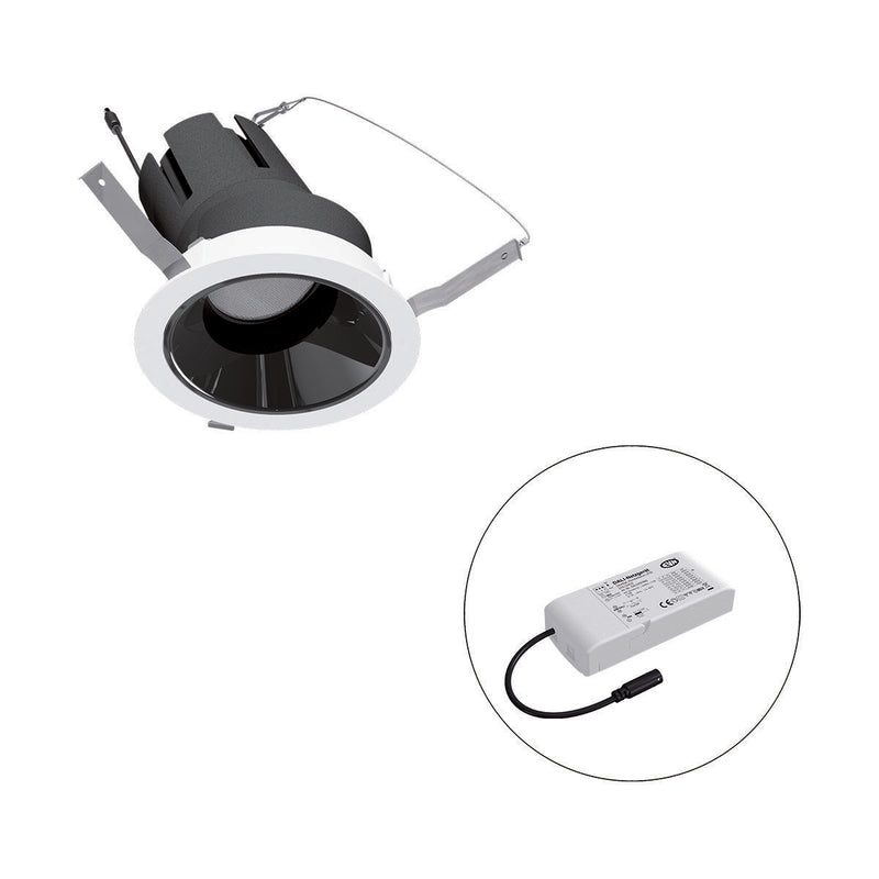 EVN Lichttechnik - Downlight/Strahler/Flutlicht LED-Einbauleuchte modular F01R09AM2530L55D Konfigurationstype