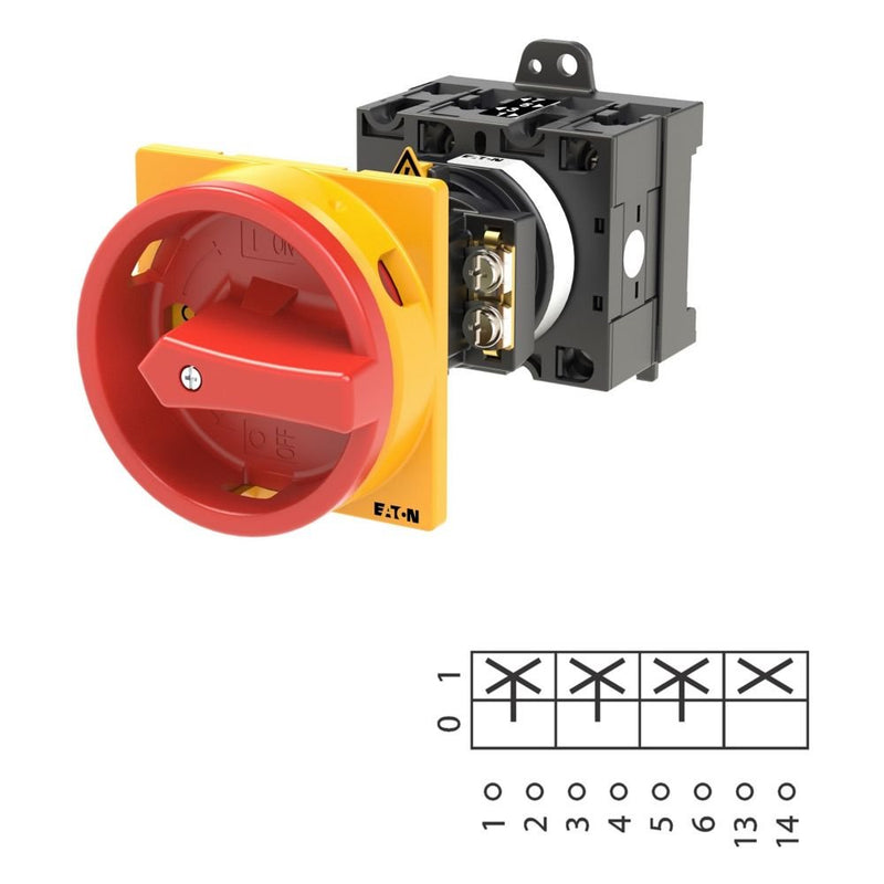 Eaton - Lasttrennschalter Hauptschalter 3polig 32A T3-2-15169/V/SVB Zwischenbau