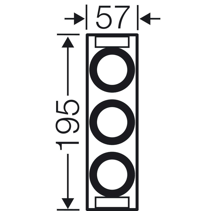 Hensel - D-Sicherungssockel Sicherungselement Mi RS 33 − 1 Stück
