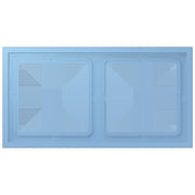 Jung - Abdeckrahmen Rahmen 2-fach LCZ 982 BF 256 bleu ceruleen 59