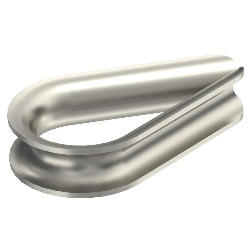 OBO Bettermann - Zubehör/Ersatzteile für Abspannseil Seilkausche 946 4 A4 4mm − 25 Stück
