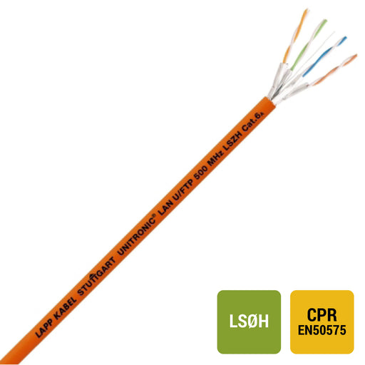 Lapp Kabel&Leitung - Daten- und Kommunikationskabel UNITRONIC LAN 500 F/FTP 2170196/500 Cat.6A LSZH − 500 Meter