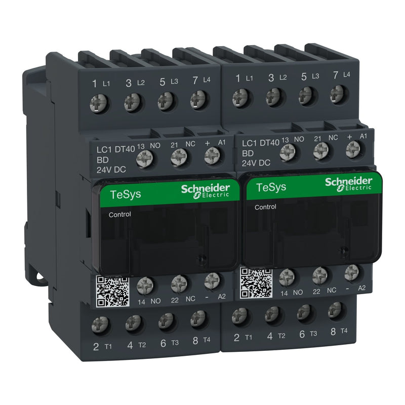 Schneider Electric - Schützkombination Wendeschützkombination LC2DT40BD 40A/AC1