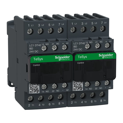 Schneider Electric - Schützkombination Wendeschützkombination LC2DT40BD 40A/AC1