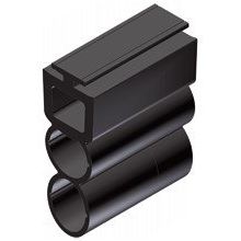 Pepperl+Fuchs Fabrik - Zubehör/Ersatzteile für Industriesensoren Gummiprofil GP12/14-38-02 Schaltleisten − 1 Stück