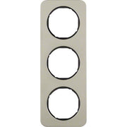 Berker - Abdeckrahmen Rahmen Eds/sw 10132104 3fach
