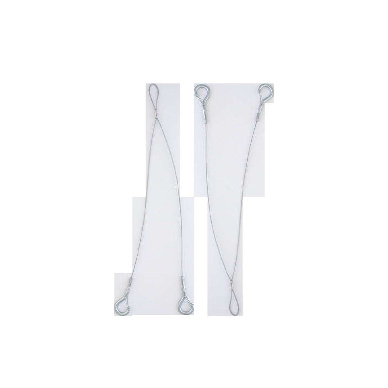 Schuch Licht - Mechanisches Zubehör/Ersatzteile für Leuchten Stahlseilaufhängung -Y 3301/3302 Y P (VE2) 2Punktaufhängung 2St