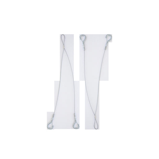Schuch Licht - Mechanisches Zubehör/Ersatzteile für Leuchten Stahlseilaufhängung -Y 3301/3302 Y P (VE2) 2Punktaufhängung 2St