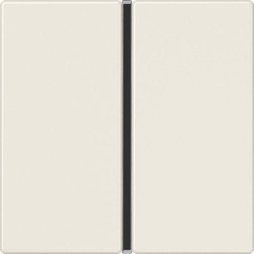Jung - Abdeckung/Bedienelement für Installationsschalterprogramme Tastensatz 1-fach ws A 401 TSA komplett − 1 Stück