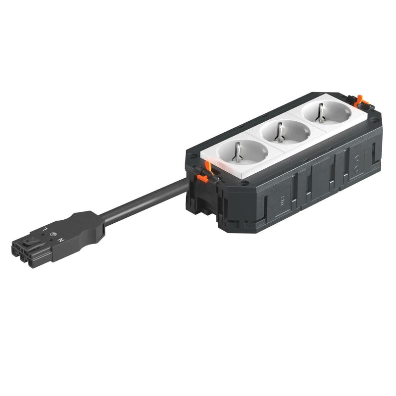 OBO Bettermann Vertr - Gerätebecher/Geräteträger für Unterflursystem Universalträger connect UTC3 W W3 165x76x45