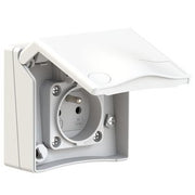 Bals Elektrotech - Schutzkontakt-Anbausteckdose Schutzkontakt-Anbausteckd. 71011 16A 2p+E IP44 be/fr