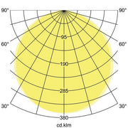 Brumberg Leuchten - Decken-/Wandleuchte LED-Wandleuchte 60108183 830, schwarz, IP54