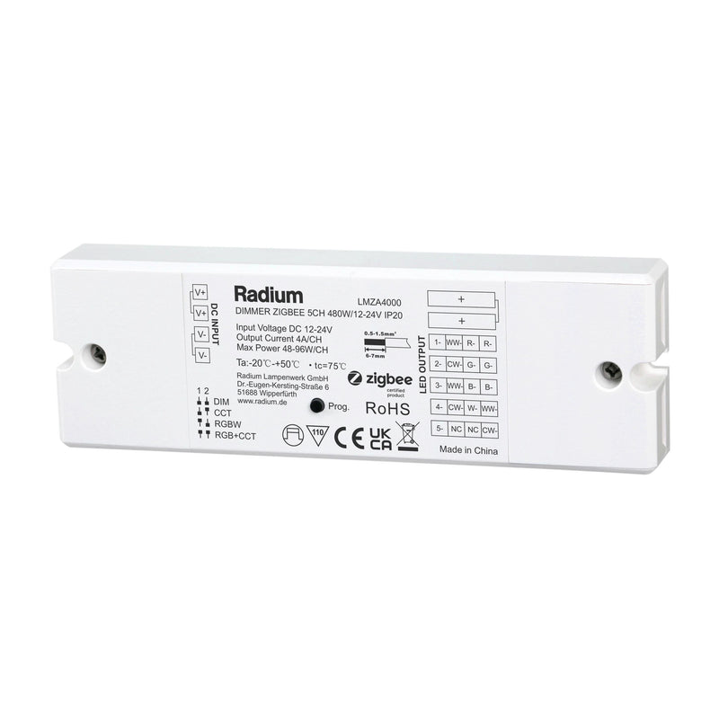 Radium Lampenwerk - Lichtregelsystemkomponente Dimmer für Ansteuerung LMZA4000 über Zigbee