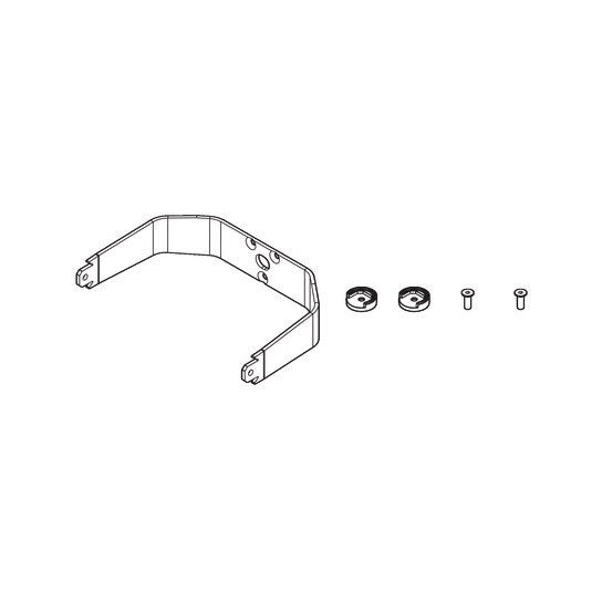 Siteco - Mechanisches Zubehör/Ersatzteile für Leuchten Tragbügel 5XA77XBR07XA  − 1 Stück
