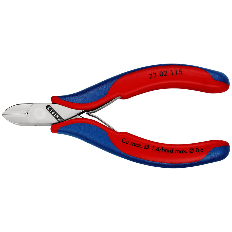 Knipex - Seitenschneider Elektronik-Seitenschneider 77 02 115 spiegelpoliert,115mm