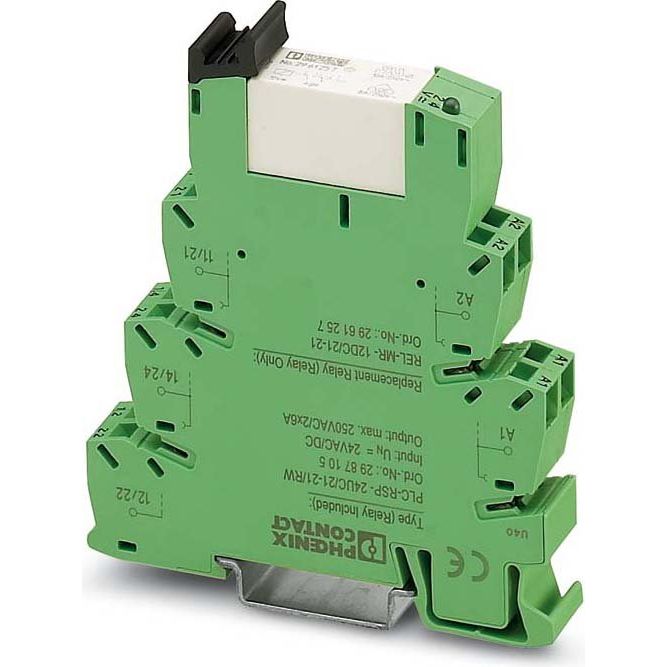 Phoenix Contact - Schaltrelais Relaismodul PLCRPT24UC/2121/RW − 10 Stück