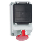 Bals Elektrotech - CEE-Steckdose abschaltbar, abgesichert (IEC 60309) Wandsteckdose GT abgesich. 15130 32A 5p 400V 6h IP44