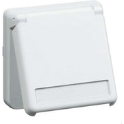 Peha - Schalter-/Steckdosenkombination Steckdose SCHUKO D 6711.02 NA WE S EB,Beschrift.,reinws