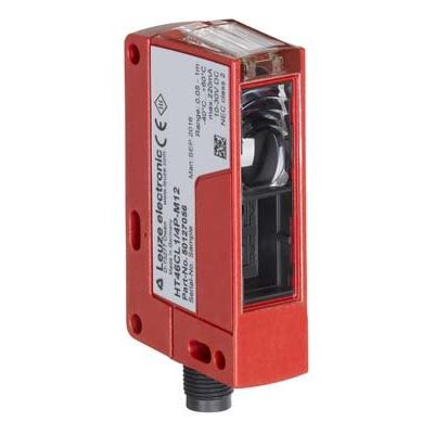 Leuze - Lichttaster mit Hintergrundausblendung Taster Hintergrundausblen. HT46CL2/48-M12