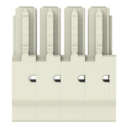 WAGO GmbH & Co. KG - Leiterplattensteckverbinder THTFederleiste abgewinkelt 831-3524 Maß 7,62mm,lgr − 24 Stück