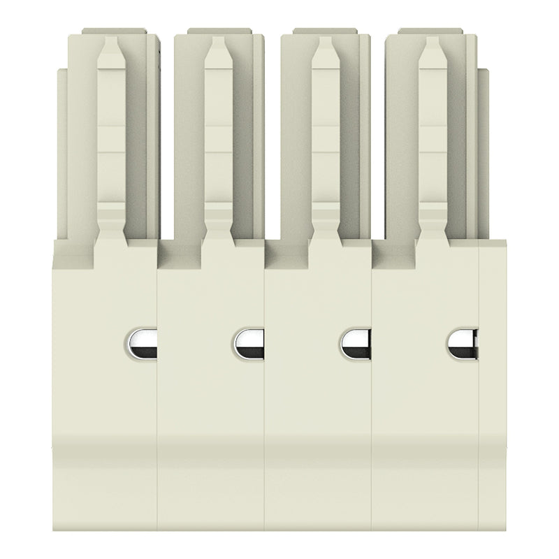 WAGO GmbH & Co. KG - Leiterplattensteckverbinder THTFederleiste abgewinkelt 831-3524 Maß 7,62mm,lgr − 24 Stück