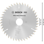 Bosch - Kreissägeblatt PRO Multi Material 2608640519 Kreissägeblatt 165 x