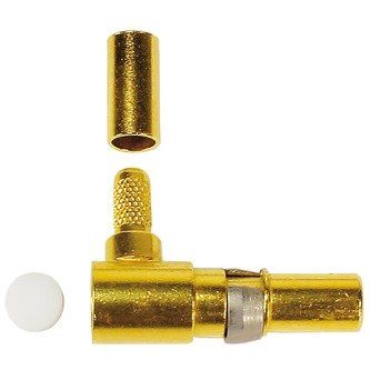 Harting - Kontakt für Industriesteckverbinder Koaxialkontakt gewinkelt 09030006261 Federkontakt 1,4A − 100 Stück