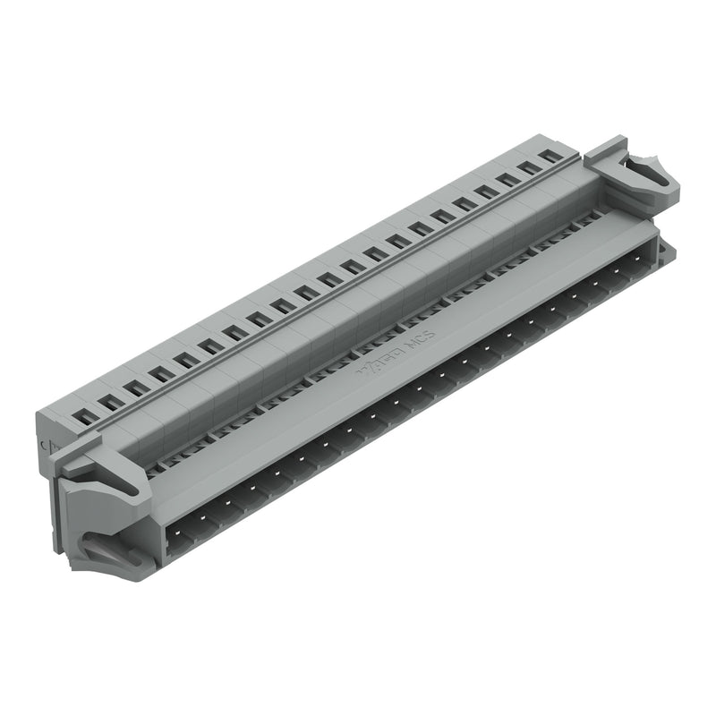 WAGO - Kabelsteckverbinder für Leiterplattensteckverbinder 1-Leiter-Stiftleiste 231-621/114-000 CAGECLAMP,2,5mm²,gr − 10 Stück