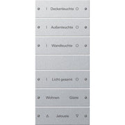 Gira - Bussystem-Tastwippe Wippenset 6-fach 220626 beschr. Sys 55 F Alu