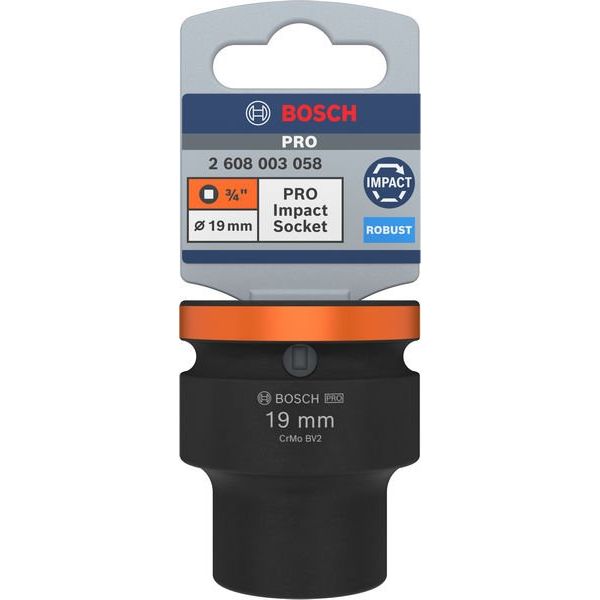 Bosch - Sechskant-Einsatz für Steckschlüssel PRO Impact 2608003058 Steckschlüsselsatz