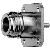 Telegärtner - Koax-Steckverbinder N-Einbaubuchse 50Ohm 100024052 mit Flansch