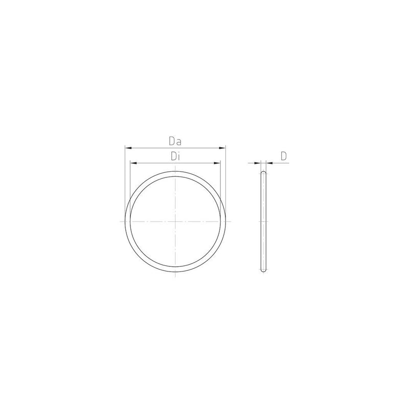 Jacob - Gummi O-Ring Dichtung O-Ring 50.340 G/2 − 10 Stück