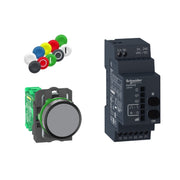 Schneider Electric - Drucktaster, Komplettgerät Drucktaster-Set AC/DC XB5RFA02 Prog.-Receiver