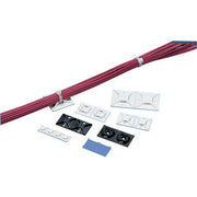 Panduit - Befestigungssockel und -element für Kabelbinder Kabelbinder ABM2S-AT-C0 HiTmp,Adh,1inch,WRBL − 500 Stück