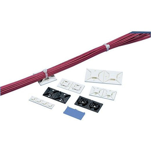 Panduit - Befestigungssockel und -element für Kabelbinder Kabelbinder ABM2S-AT-C0 HiTmp,Adh,1inch,WRBL − 500 Stück