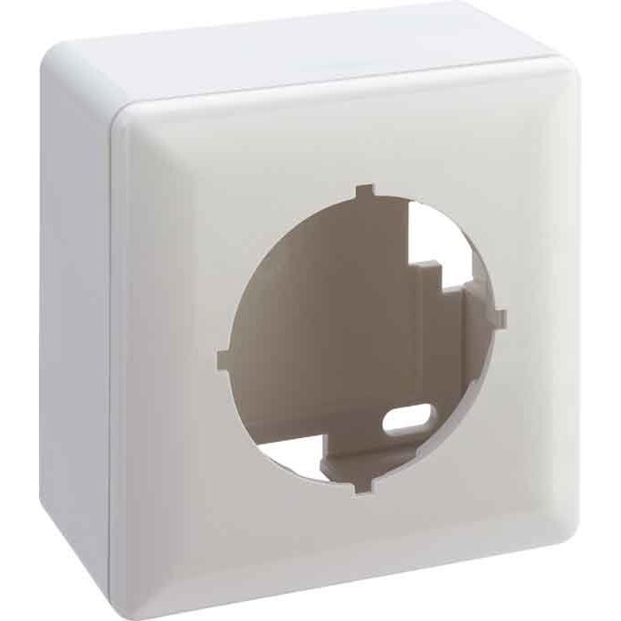 Leviton - Aufputzgehäuse für Unterputzgerät AP-Gehäuse WAEGxV WG 9010