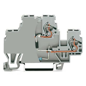 WAGO - Bauelement-Reihenklemme Bauelementklemme 870-541/281727870518 Doppelstock − 50 Stück