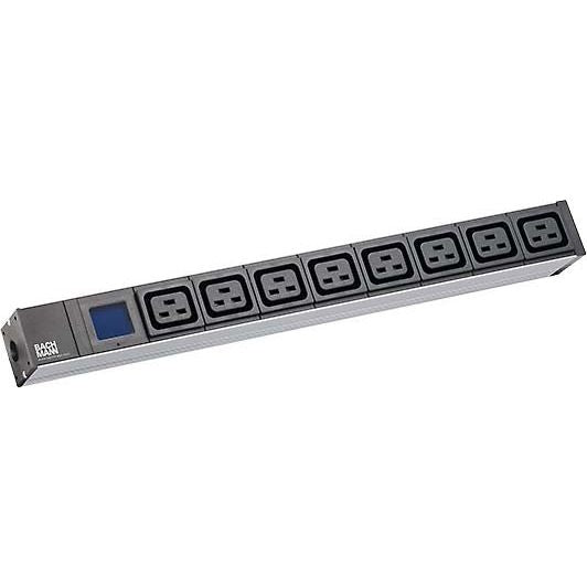 Bachmann - Power distribution unit (PDU) PDU Steckdosenleiste 800.2154 19 Zoll 1HE 8xC19
